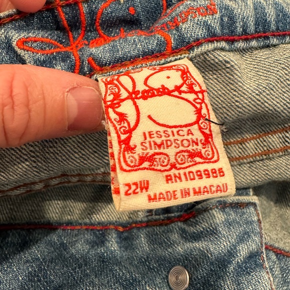 NWT - Jessica Simpson emrboidered Jeans - Picture 6 of 11